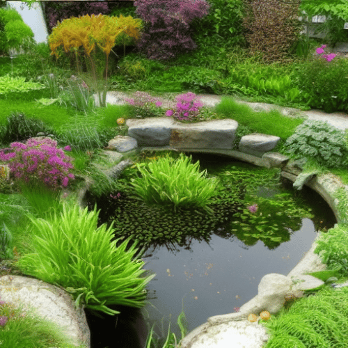 Как построить небольшой садовый пруд легко и красиво